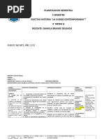 Planificacion 2 Semestre La Ciudad Contemporanea 4 A