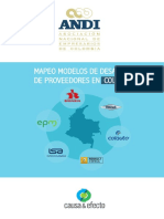 Mapeo Modelos de Desarrollo de Proveedores PDF