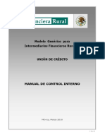 Manual de Control Interno - Union de Credito Mar.10