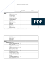 Assessment Form For Research Proposal Chapter-Based