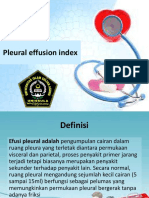 Pleural Effusion Index
