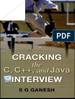 Cracking The C C++ and Java Interview PDF