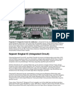Sejarah Singkat IC (Integrated Circuit)