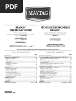 Download Maytag Bravos 300 Dryer by TC Conway SN35564433 doc pdf