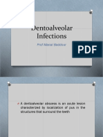 Dentoalveolar Infections