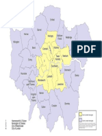 London Boroughs - Outline Map PDF