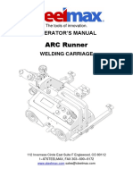 Arc Runner Welding Carriage Operator Manual