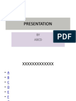 Presentation: BY Abcd