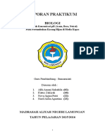 Laporan Praktikum: Biologi