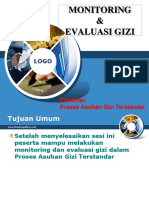 Monitoring & Evaluasi Gizi