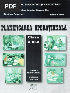 Manual Scolar Planificare