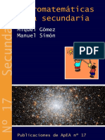 17 Astromatematicas para Secundaria PDF