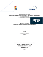 Proposal Proposal Penelitian Analisis Dan Perancangan Basis Data Relasional Administrasi Dan Akademik Pada Ipi Leppindo Palembang PDF