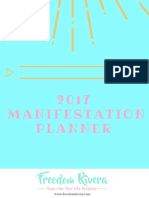2017 Manifestation Planner