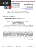 APPLICATION FOR AMICUS CURIE IN THE CASE OF SIRHAN SIRHAN FOR THE Inter-American Commission on Human Rights AUGUST 5, 2017.pdf