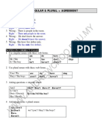 Unit 2 Singular Plural PDF