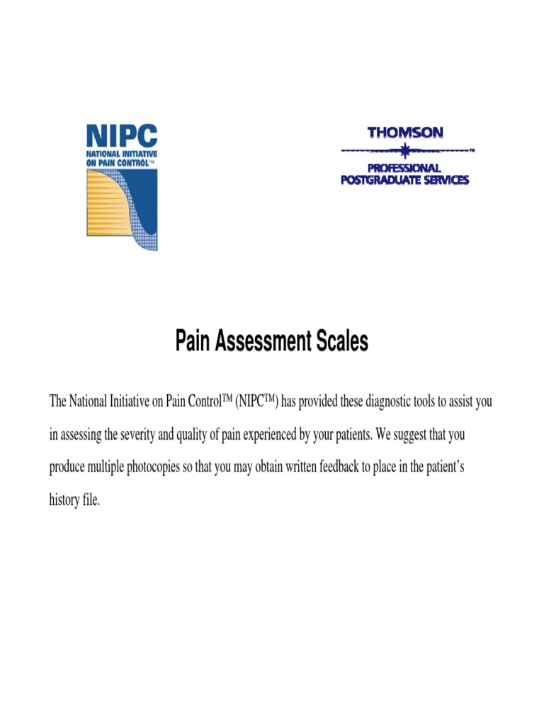 Pain Assessment Scales PDF | PDF