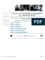 David Deutsch Video Lectures
