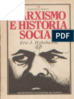 E Hobsbawm - Marxismo E Historia Social