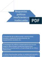 SociologiaRespuestas politicas insuficientes.ppt