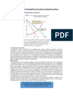 Comparación Entre El Monopolio de Precio Único y La Competencia Perfecta