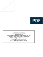 Manual Electrocardiografo Rg-401 Version 1.4