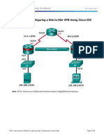 8.4.1.3 Lab - Configure Site-To-Site VPN Using CLI - Instructor