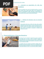 Selecionamos 10 Possíveis Temas de Redação Enem 2017