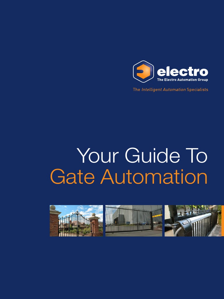 Gate Automation for Homeowners | PDF | Automation | Traffic