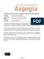 29 - Intevencion Educativa, Intervencion Pedagogica y Educacion - La Mirada Pedagogica