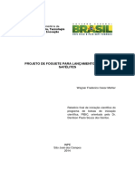 PROJETO DE UM FOGUETE - LIÇÕES ACADÊMICAS - INPE - Wagner Frederico Cesar Mahler PDF