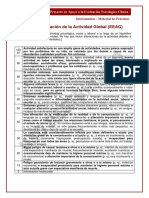 Escala de Evaluación Global PDF