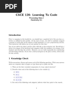 CSCE 120: Learning To Code: Processing Data I Hacktivity 8.1