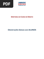 Orientações Gerais Aos Alunos - Uninove