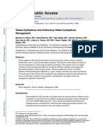 Status Epilepticus and Refractory Status Epilepticus Management