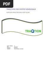 TraQtion Costco Supplier Registration User Guide