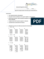 Evaluación Diagnóstica - Clase 1