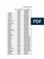 DATA POSYANDU DI KAWALU