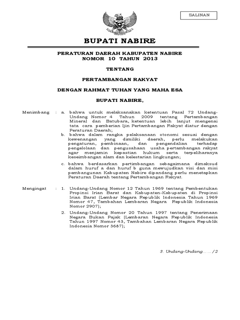 Pertambangan Rakyat