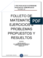 Folleto de Matematica I Nivelmarzoinsta2017