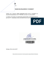 Certificado de afiliación AFP Provida 2016