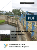 Kecamatan Dumoga Barat Dalam Angka 2016