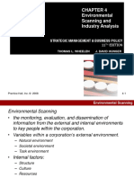 Chapter 4 Environment Scanning Industry Analysis