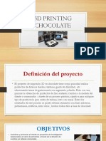 3d Printing Chocolate