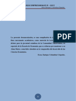 Finanzas Empresariales II - 2015