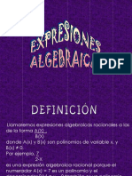 Expresiones Algebráicas