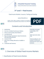 CFA® Level I - Fixed Income: Fixed-Income Markets: Issuance, Trading and Funding WWW - Irfanullah.co