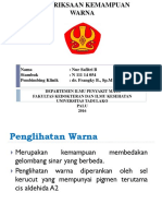 Pemeriksaan Kemampuan Warna