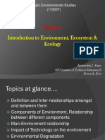 Chap. 1 Introduction to Environment, Ecosystem and Ecology
