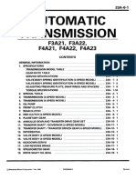 FWD Auto Transmission F3A2-F4A2 PWEE8908-ABCDEF 23A PDF